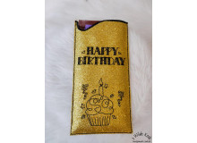 Stickdatei - ITH Schokihülle Happy Birthday Muffin